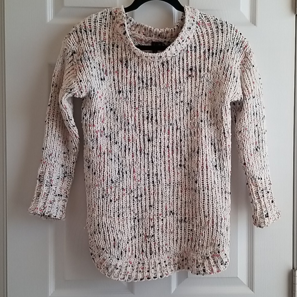 MOON & MADISON Cozy Soft Speckled Pullove Sweater